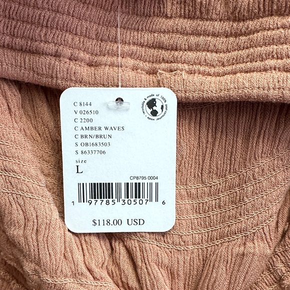 Free People Backless Dress in Peach - Picture 6 of 10